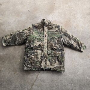 Vintage Duxbak Jacket Mens XL Realtree Camo Hunting USA Made 90s